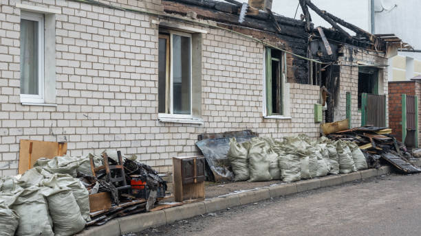 Professional Smoke Damage Removal technician working in Stratford, TX